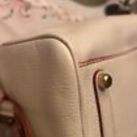 EUC Coach 1941 Rogue Satchel Pebble Leather Chalk/Brass - Picture 14 of 16